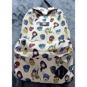 Vans X Marvel Backpack Avengers Heads all Over Print Limited Edition & Discontin